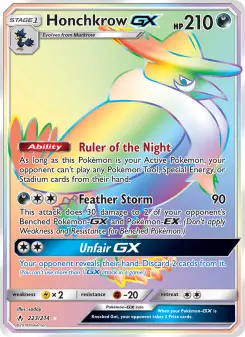 Honchkrow GX, Unbroken Bonds #223/214
