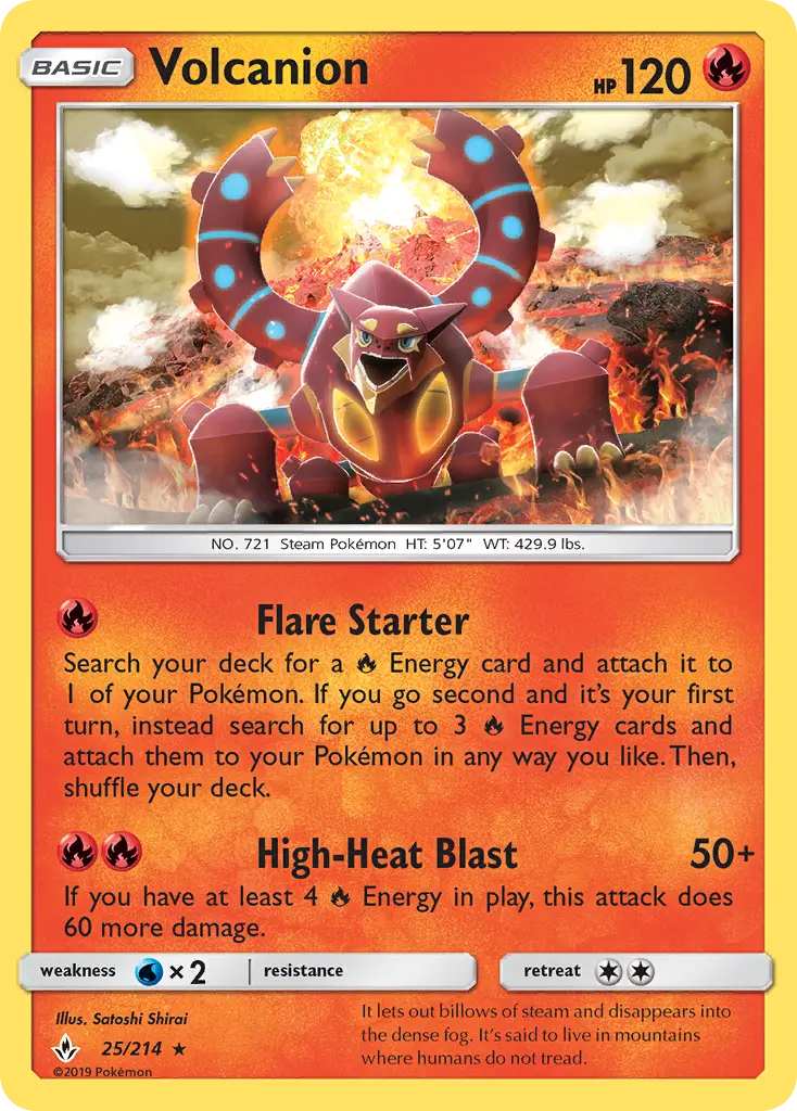 Volcanion, Unbroken Bonds #25