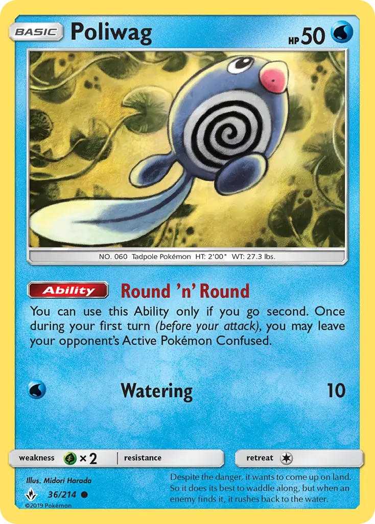 Poliwag, Unbroken Bonds #36