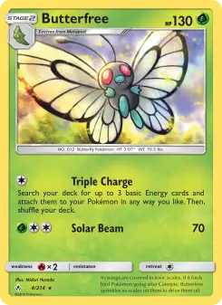 Butterfree, Unbroken Bonds #4/214