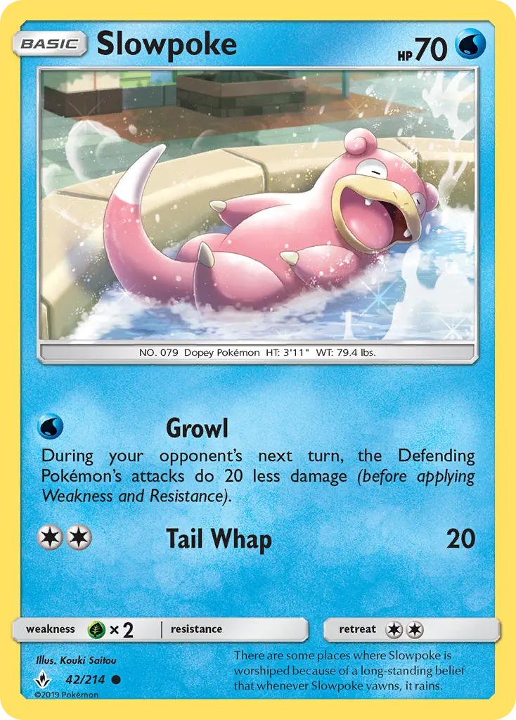 Slowpoke, Unbroken Bonds #42
