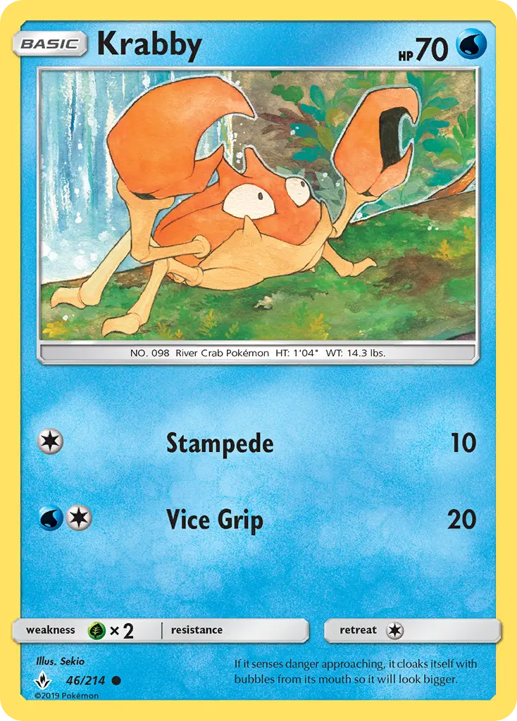 Krabby, Unbroken Bonds #46