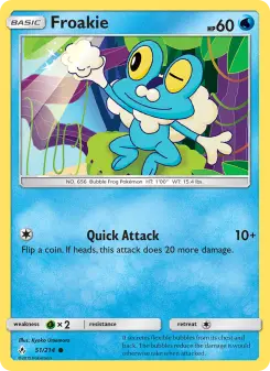 Froakie, Unbroken Bonds #51/214