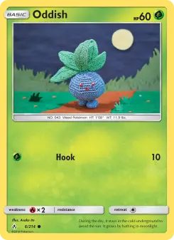 Oddish, Unbroken Bonds #6/214