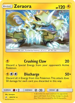 Zeraora, Unbroken Bonds #60/214