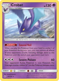 Crobat, Unbroken Bonds #66/214