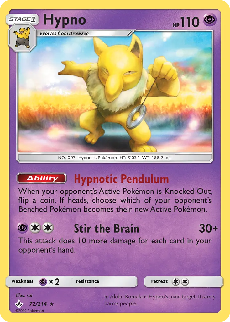 Hypno, Unbroken Bonds #72