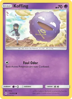 Koffing, Unbroken Bonds #73/214