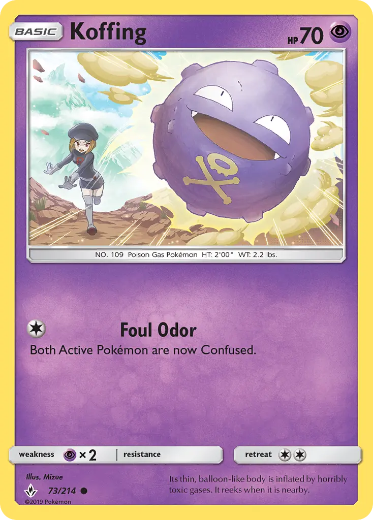 Koffing, Unbroken Bonds #73