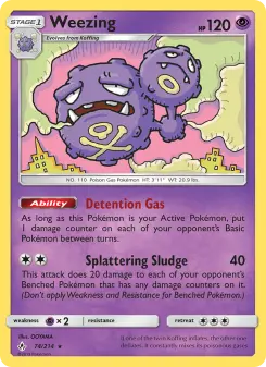 Weezing, Unbroken Bonds #74/214