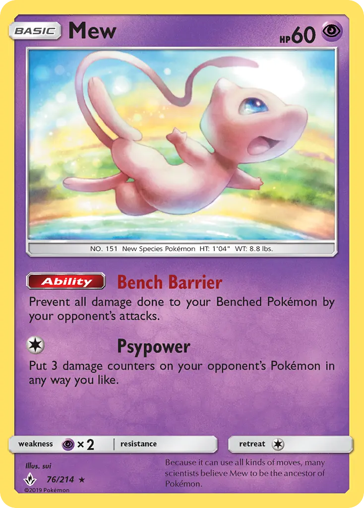 Mew, Unbroken Bonds #76
