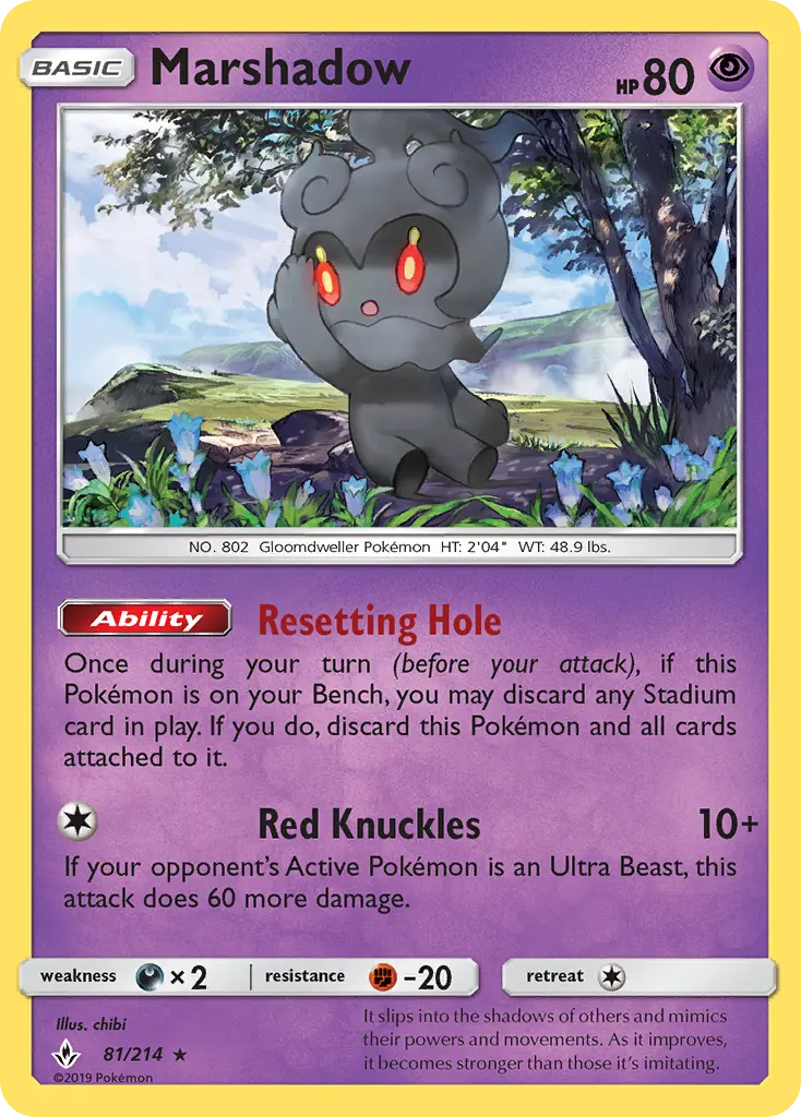 Marshadow, Unbroken Bonds #81