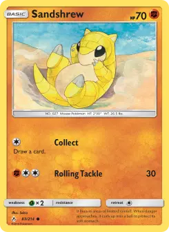 Sandshrew, Unbroken Bonds #83/214