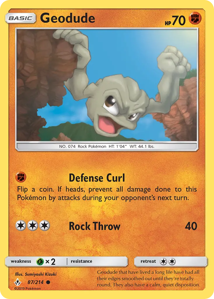 Geodude, Unbroken Bonds #87