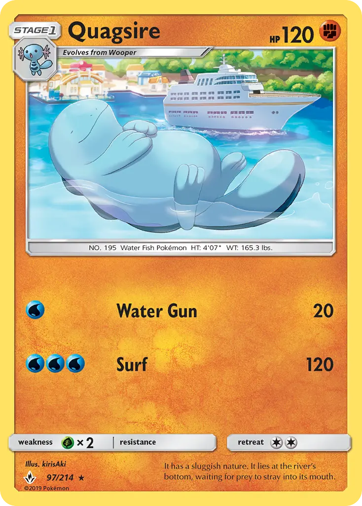 Quagsire, Unbroken Bonds #97