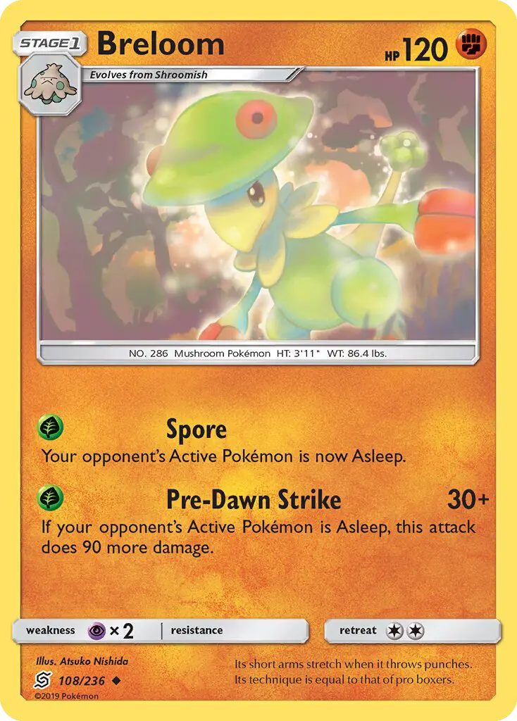 Breloom, Unified Minds #108