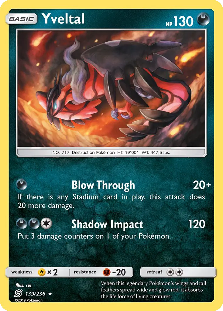 Yveltal, Unified Minds #139