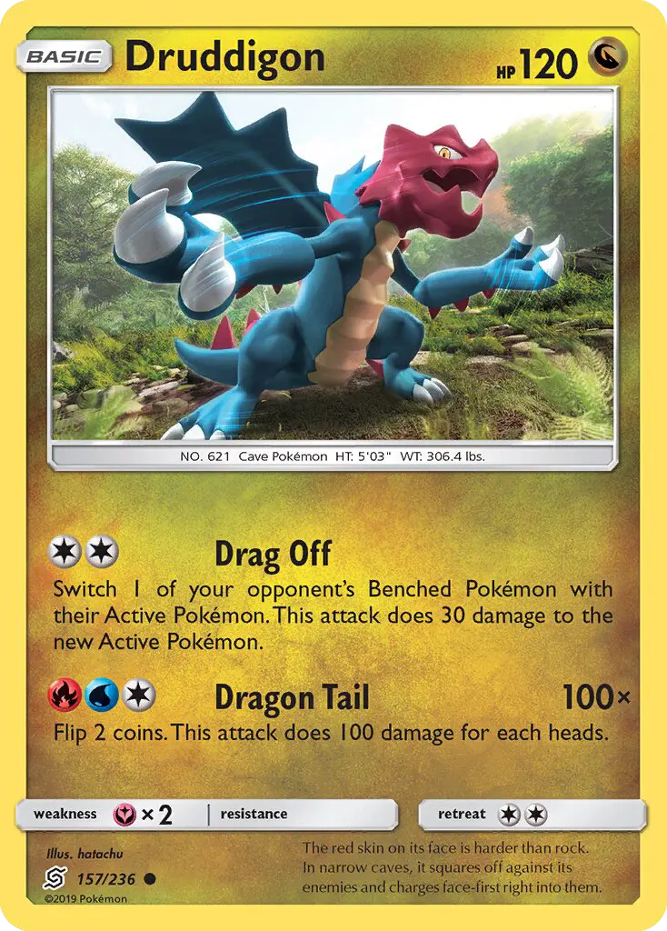 Druddigon, Unified Minds #157