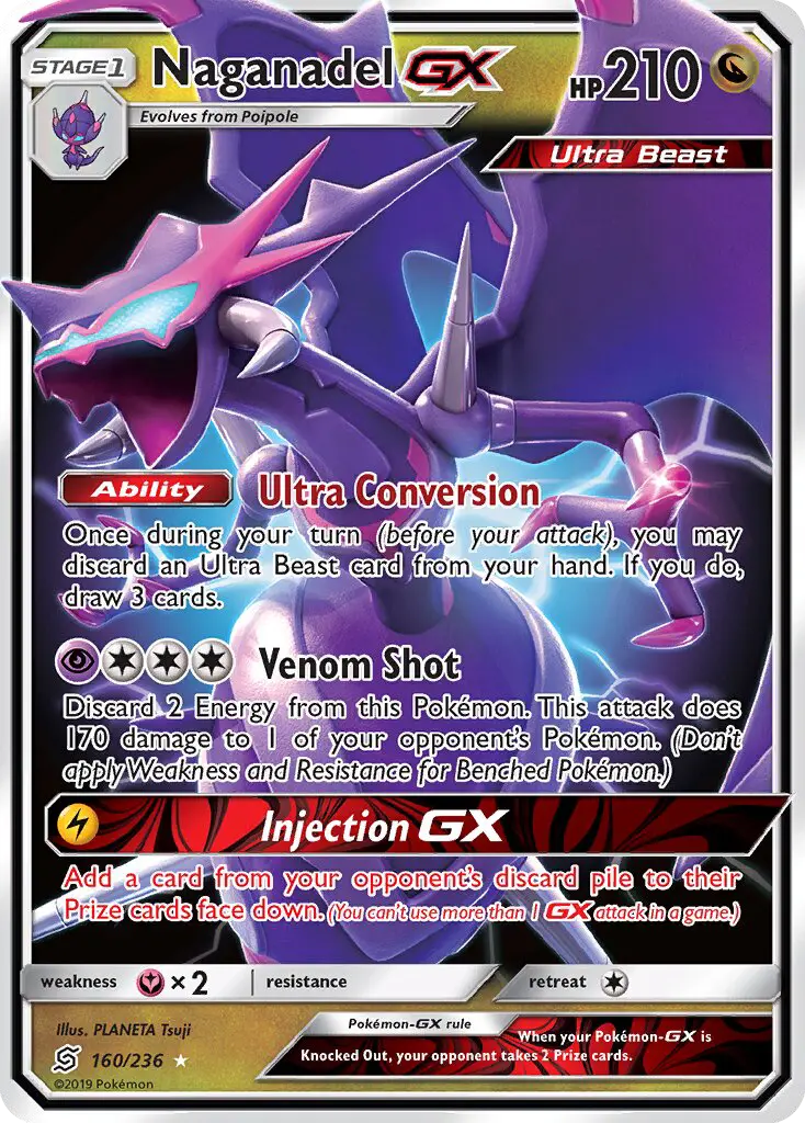 Naganadel GX, Unified Minds #160