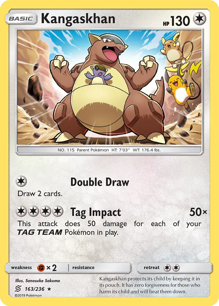 Kangaskhan, Unified Minds #163