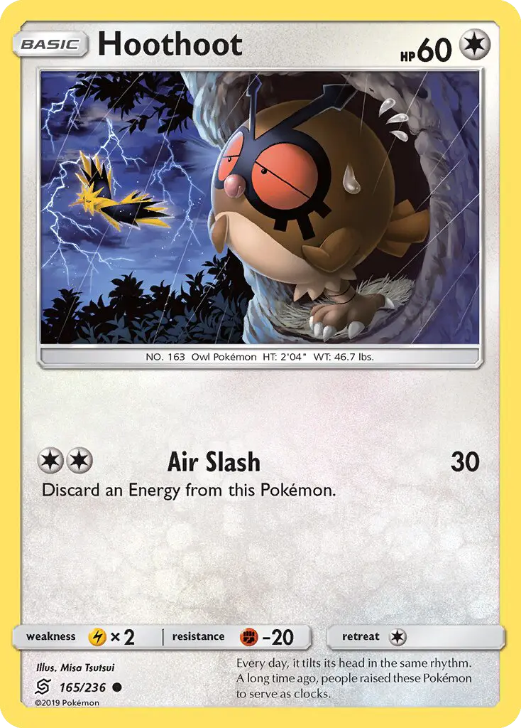 Hoothoot, Unified Minds #165