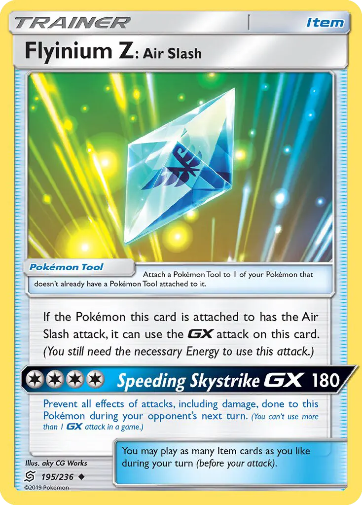 Flyinium Z: Air Slash, Unified Minds #195