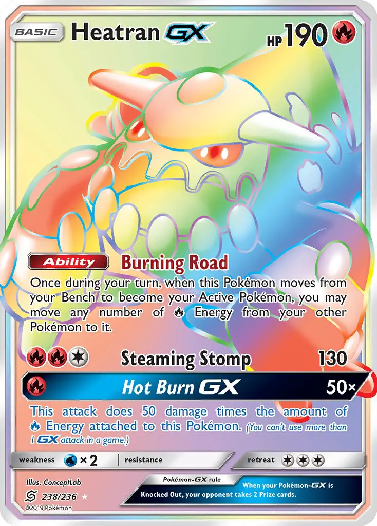 Heatran GX, Unified Minds #238