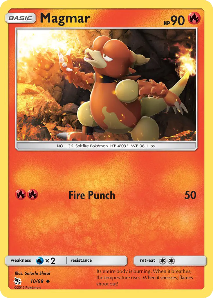 Magmar, Hidden Fates #10