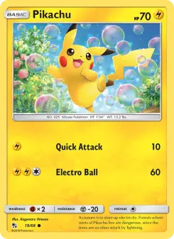 Pikachu, Hidden Fates #19/68