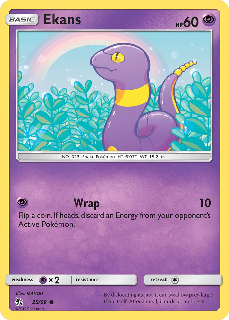Ekans, Hidden Fates #25