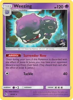 Weezing, Hidden Fates #29/68