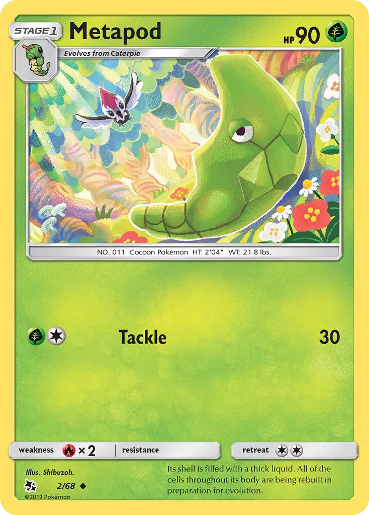 Metapod, Hidden Fates #2