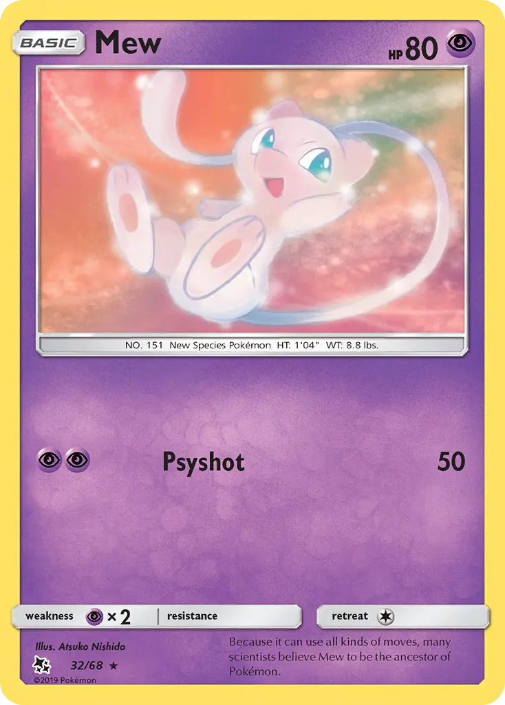 Mew, Hidden Fates #32