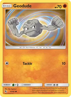 Geodude, Hidden Fates #33/68