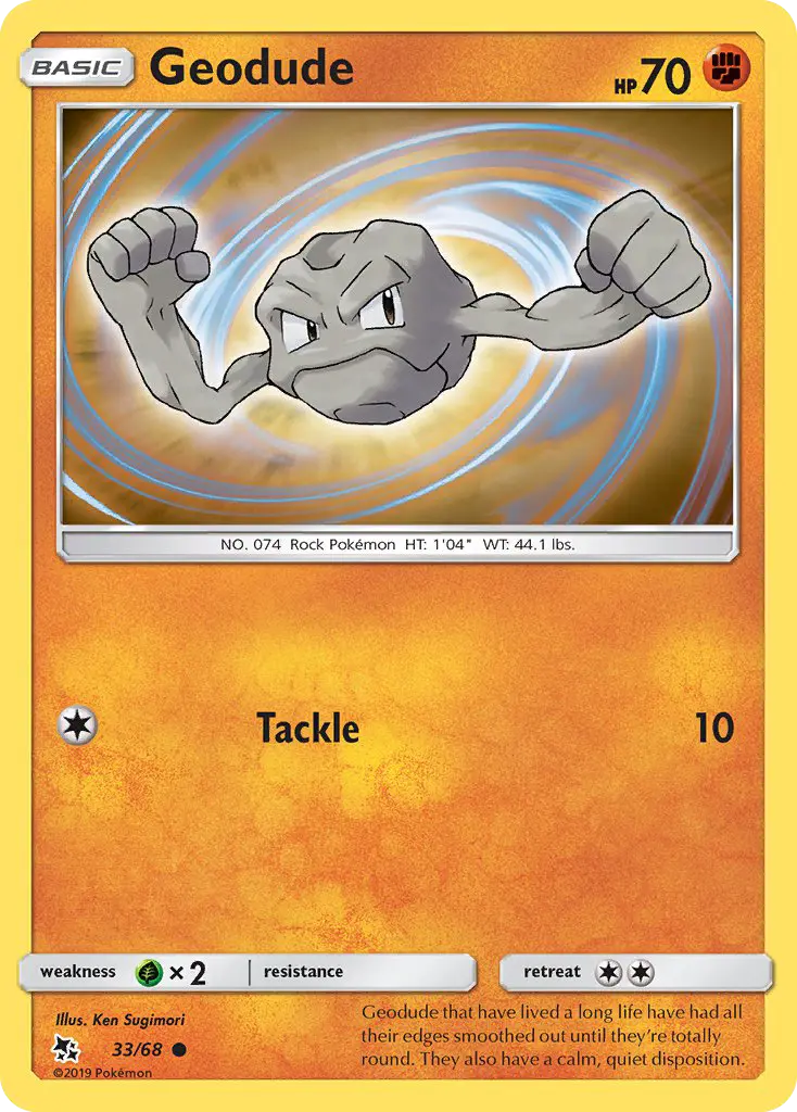 Geodude, Hidden Fates #33
