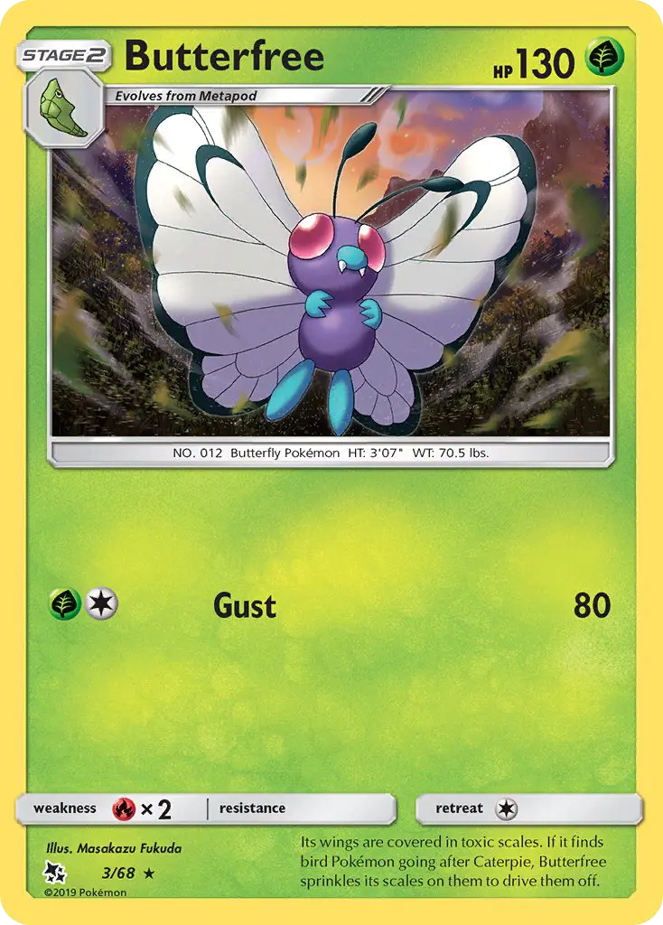 Butterfree, Hidden Fates #3