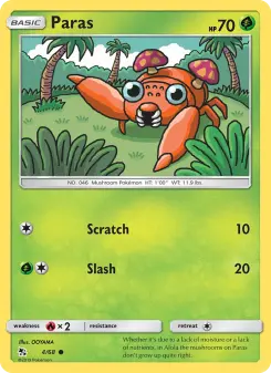 Paras, Hidden Fates #4/68