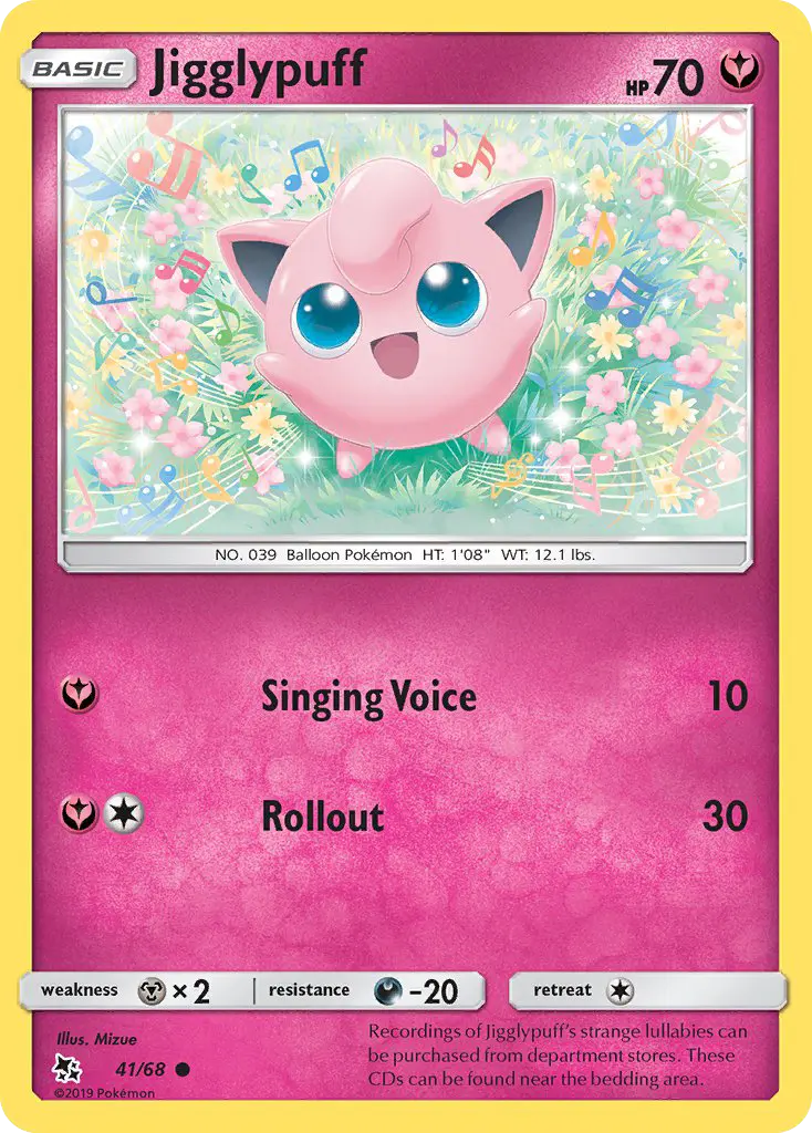 Jigglypuff, Hidden Fates #41