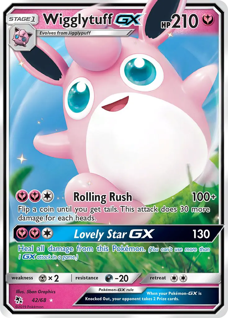 Wigglytuff GX, Hidden Fates #42