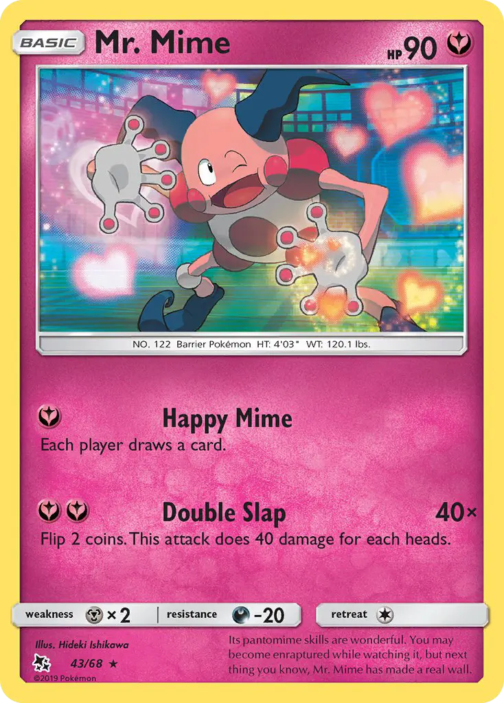 Mr. Mime, Hidden Fates #43