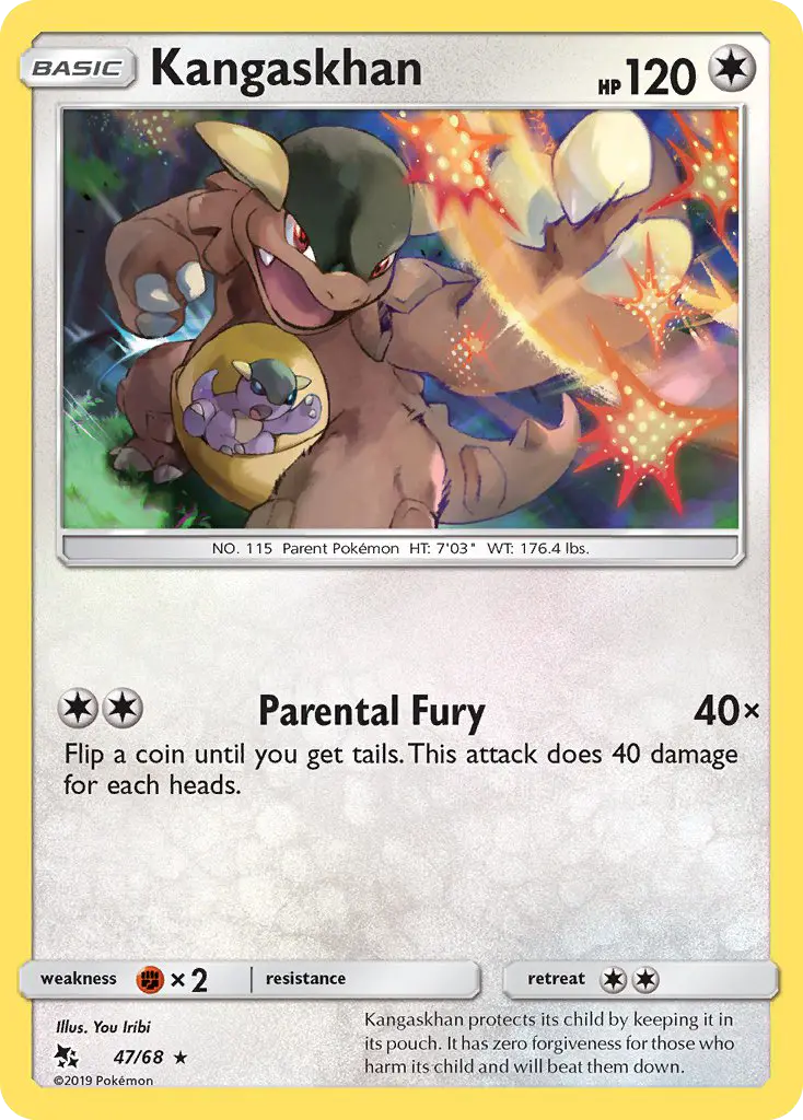 Kangaskhan, Hidden Fates #47