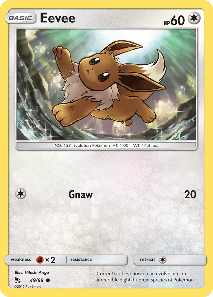 Eevee, Hidden Fates #49