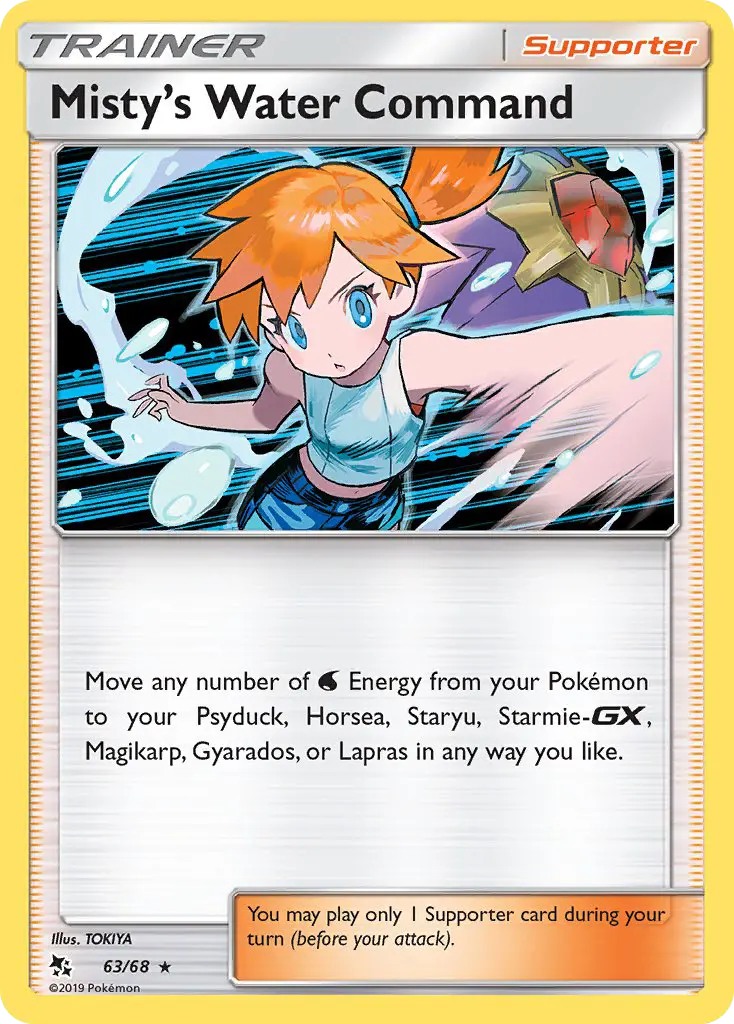 Misty’s Water Command, Hidden Fates #63