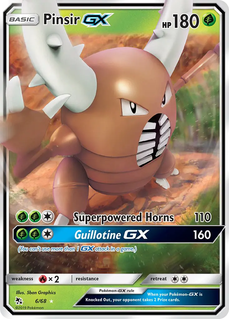 Pinsir GX, Hidden Fates #6