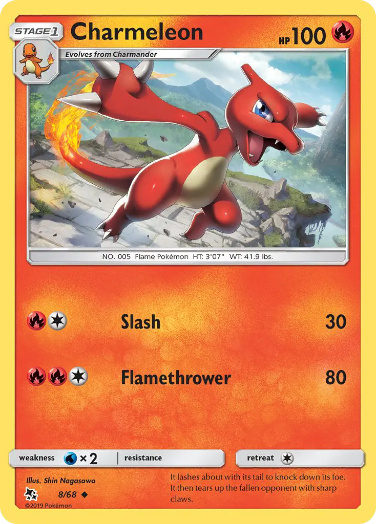 Charmeleon, Hidden Fates #8