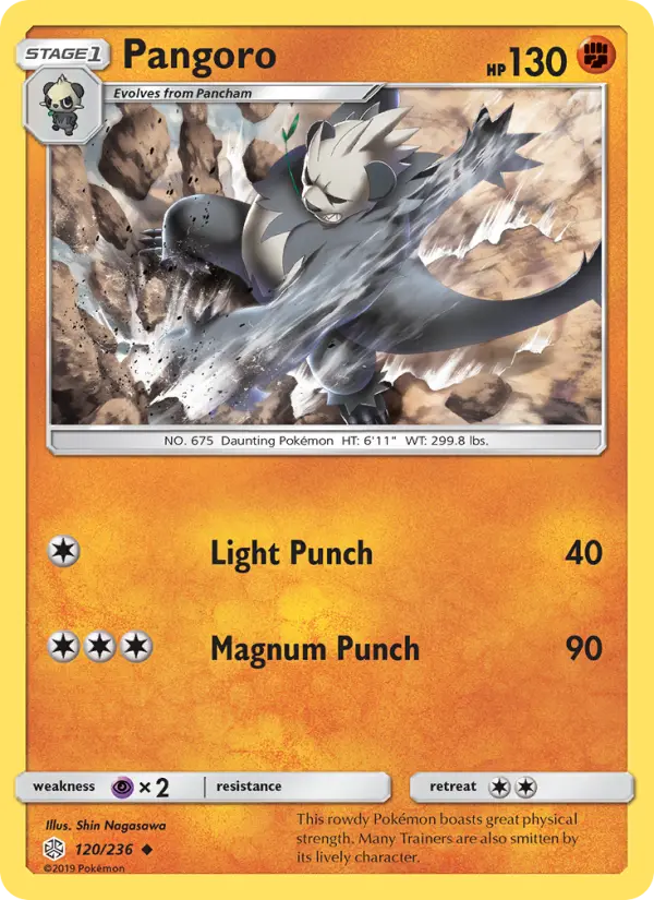Pangoro, Cosmic Eclipse #120