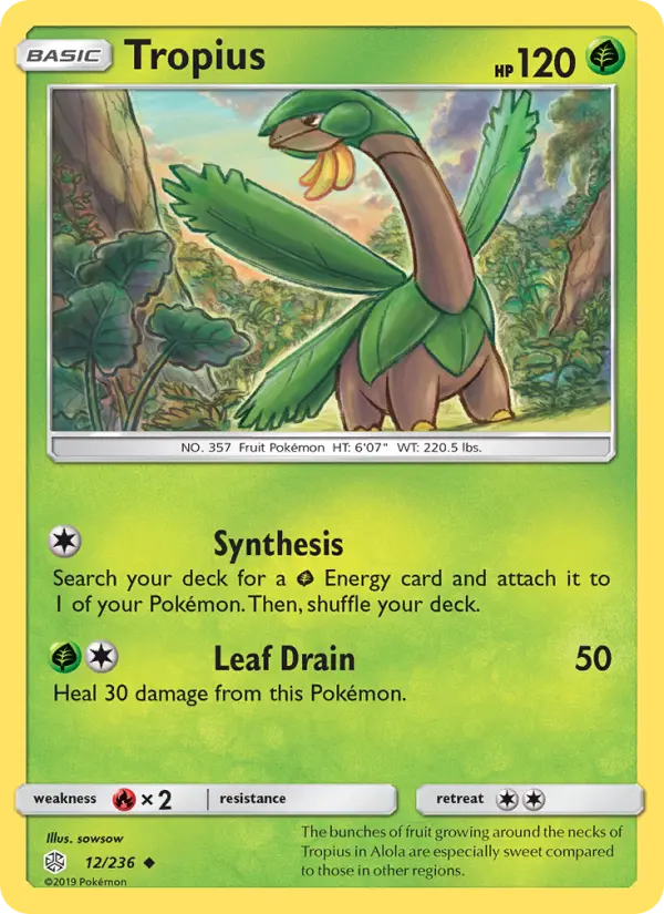 Tropius, Cosmic Eclipse #12