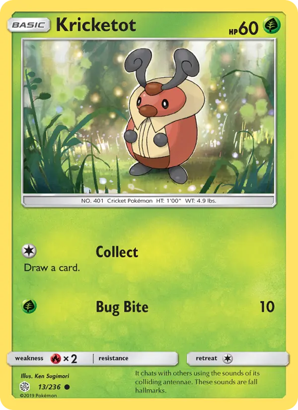 Kricketot, Cosmic Eclipse #13