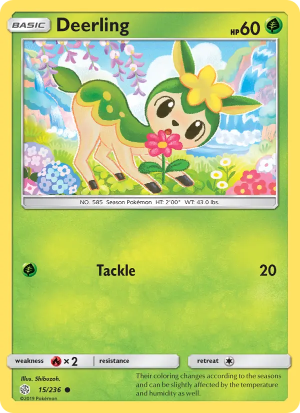 Deerling, Cosmic Eclipse #15