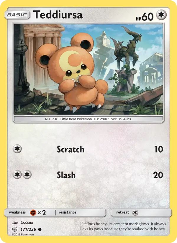 Teddiursa, Cosmic Eclipse #171
